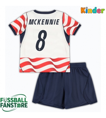 Vereinigte Staaten Weston McKennie #8 Replik Heimtrikot Kinder WM 2026 Kurzarm (+ Kurze Hosen)